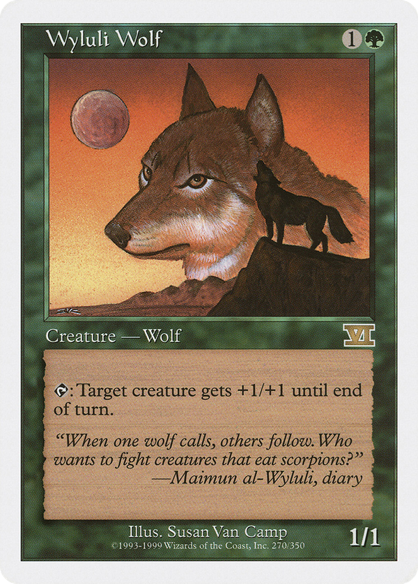 Wyluli Wolf (6ed)