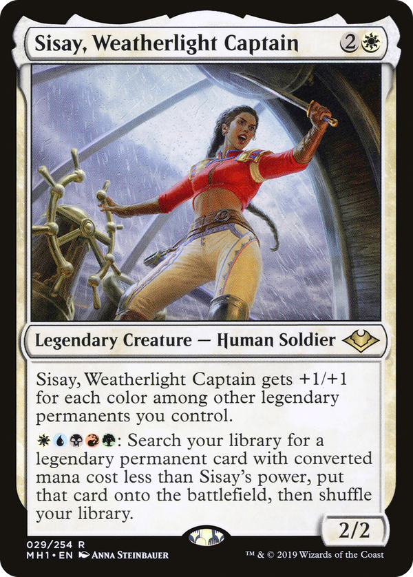Sisay, Weatherlight Captain (mh1)