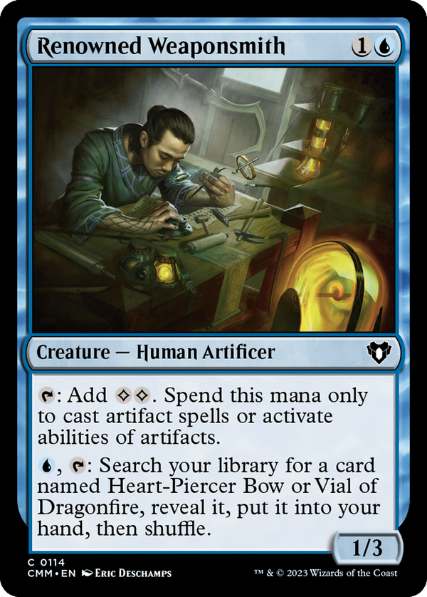 Renowned Weaponsmith (cmm)