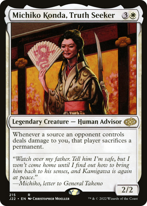 Michiko Konda, Truth Seeker (j22)