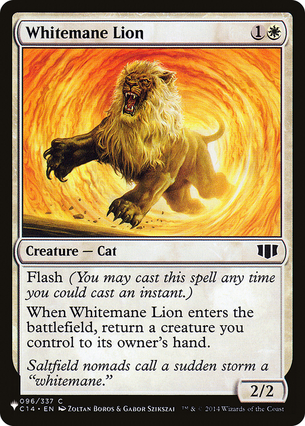 Whitemane Lion (plst)
