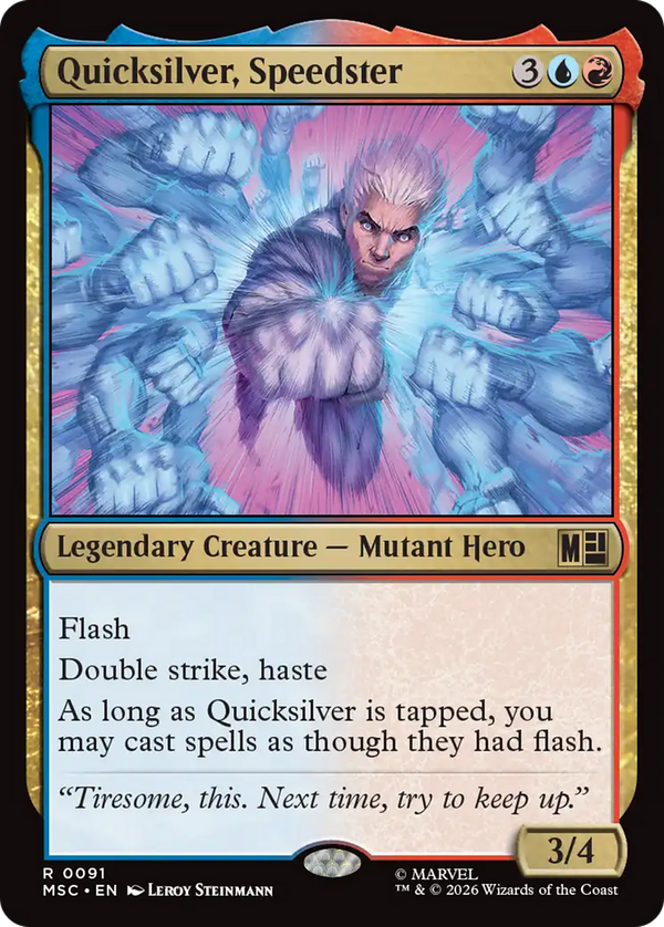 Quicksilver, Speedster (msc)