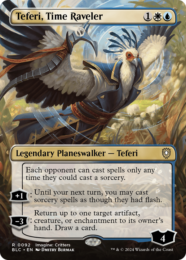 Teferi, Time Raveler (blc)