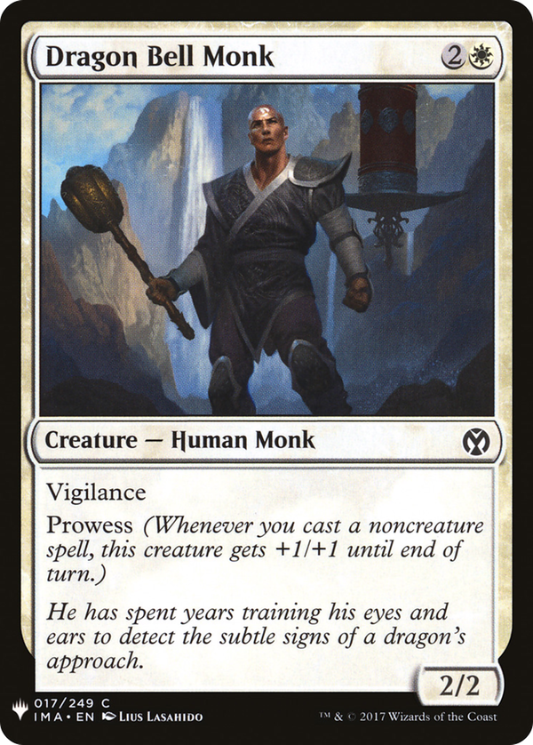 Dragon Bell Monk (plst)