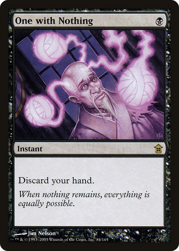 One with Nothing (sok)