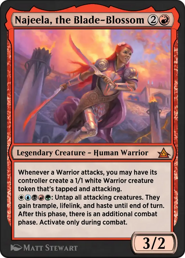 Najeela, the Blade-Blossom (omb)