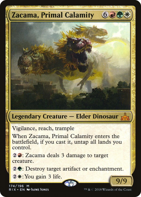 Zacama, Primal Calamity (rix)