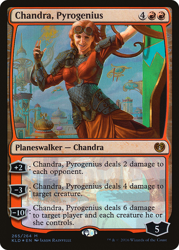 Chandra, Pyrogenius (kld)
