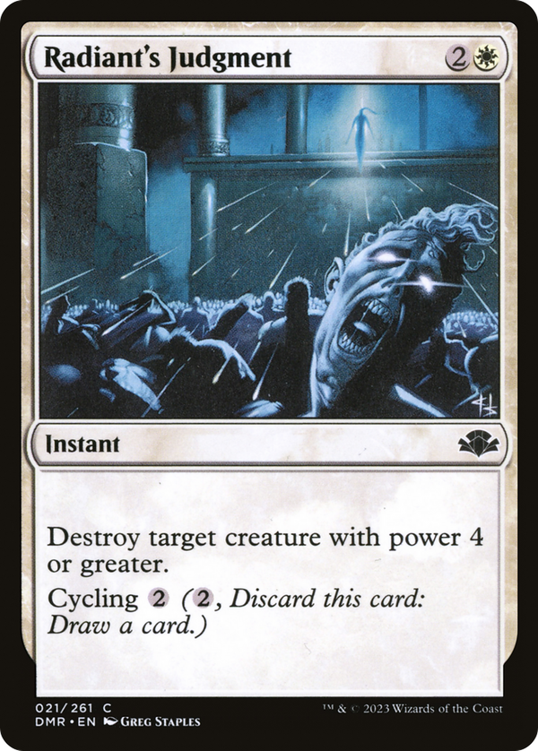 Radiant's Judgment (dmr)