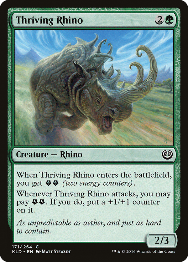 Thriving Rhino (kld)