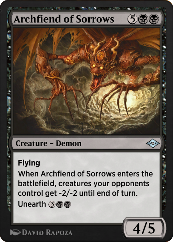 Archfiend of Sorrows (j21)