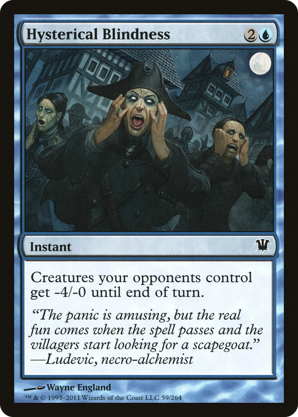 Hysterical Blindness (isd)