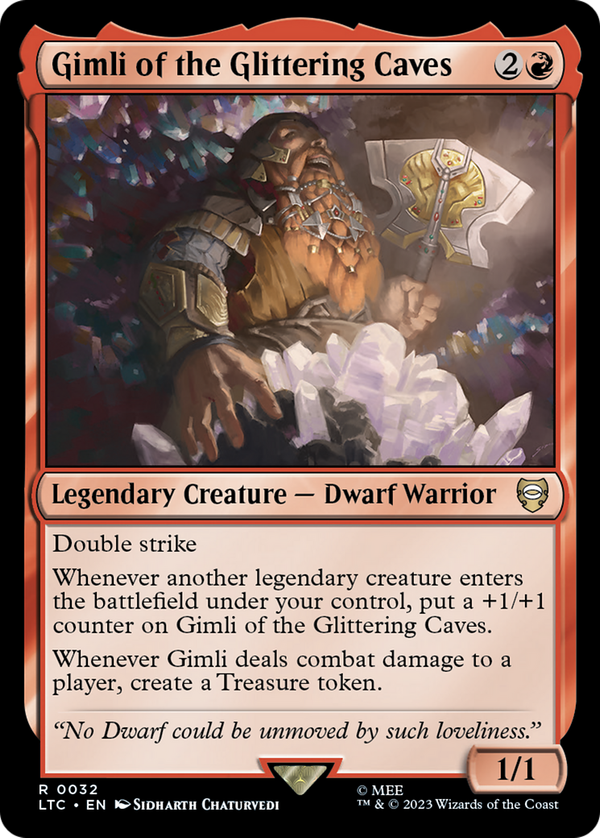 Gimli of the Glittering Caves (ltc)