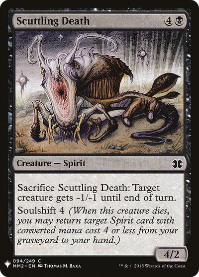 Scuttling Death