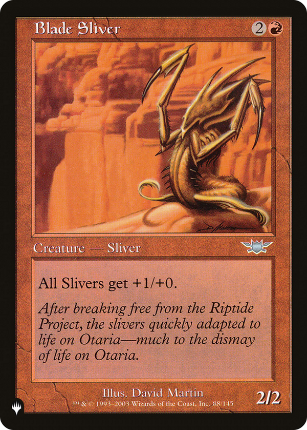Blade Sliver (plst)