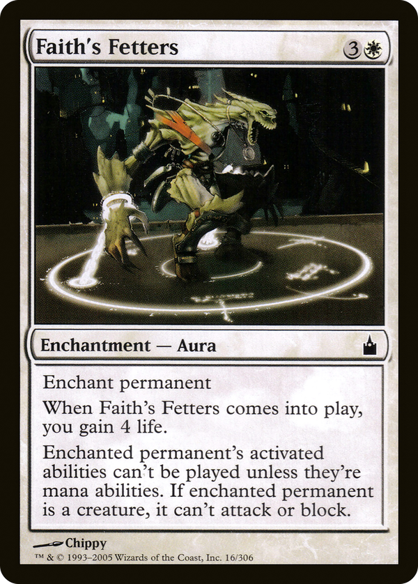 Faith's Fetters (rav)