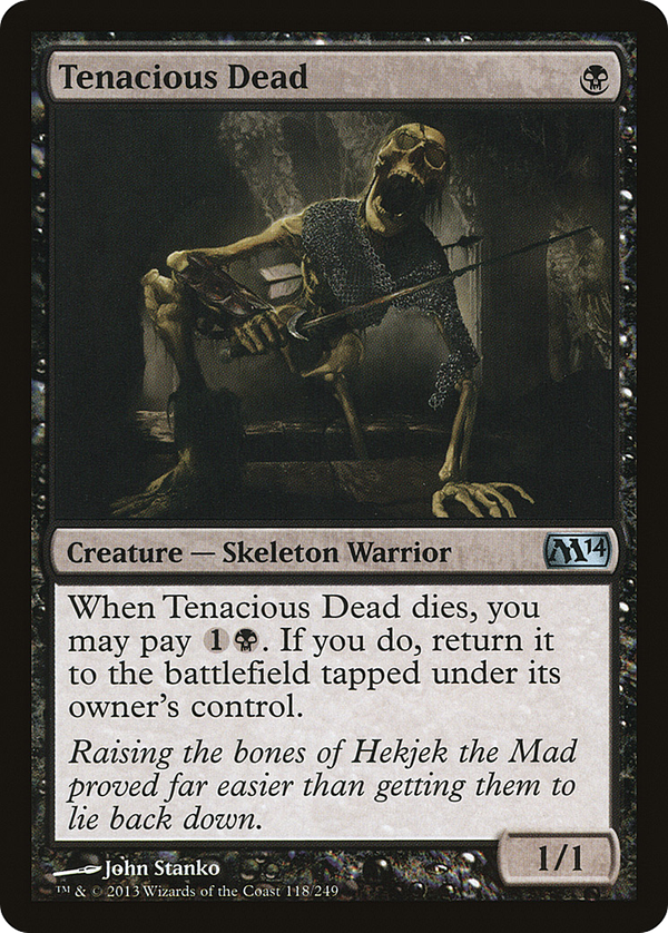Tenacious Dead (m14)