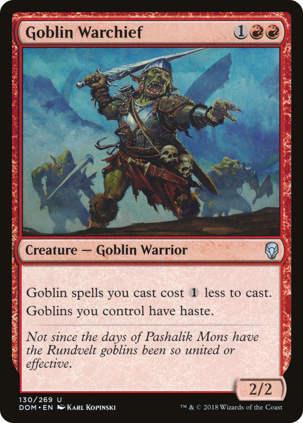 Goblin Warchief (dom)