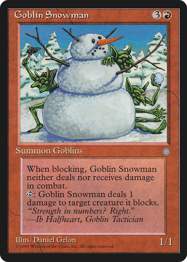 Goblin Snowman (ice)