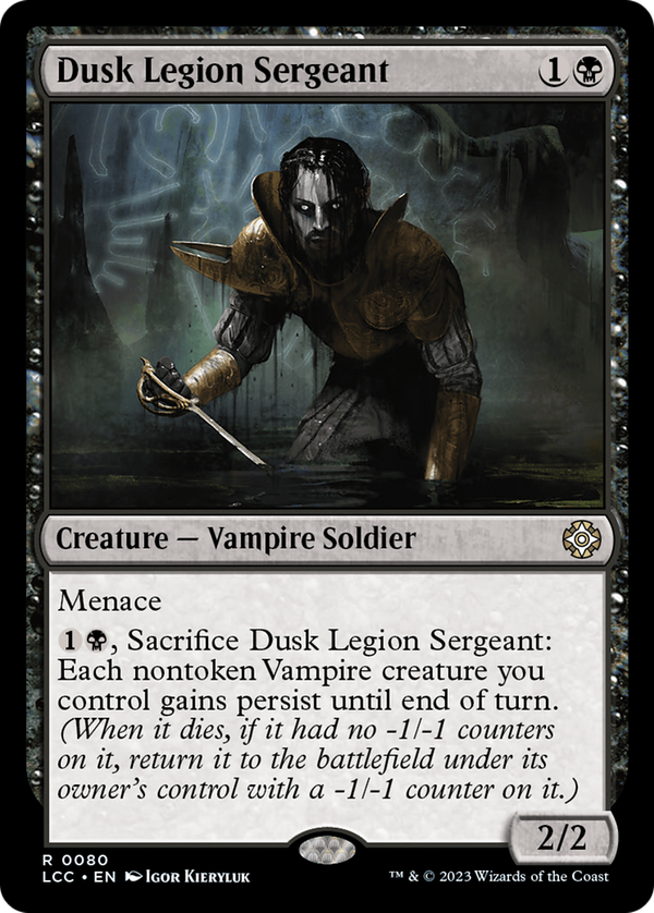 Dusk Legion Sergeant (lcc)
