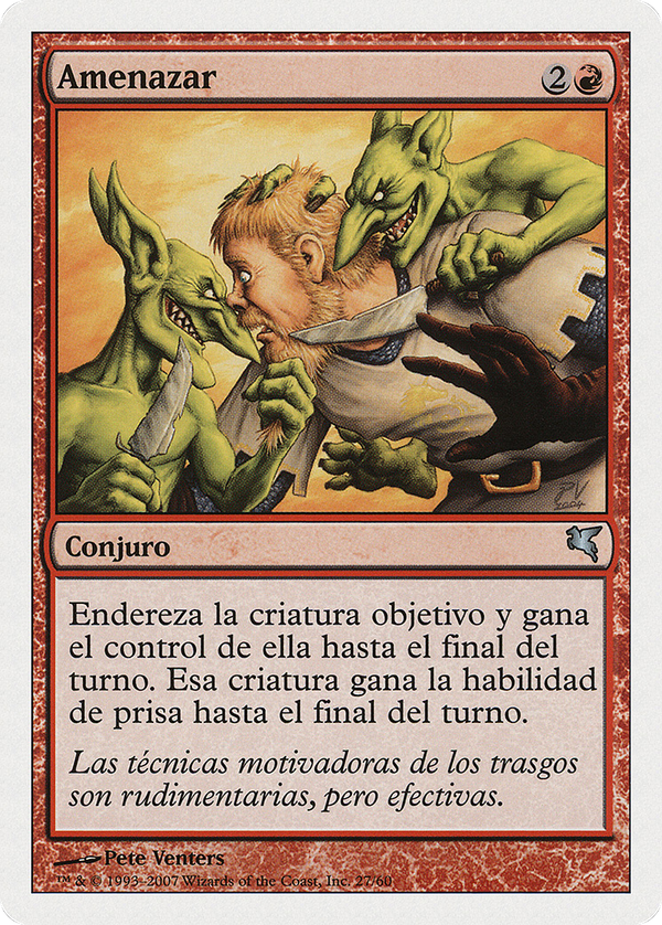 Threaten (psal)