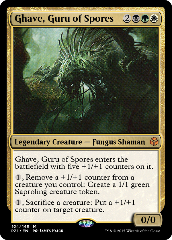 Ghave, Guru of Spores (pz1)