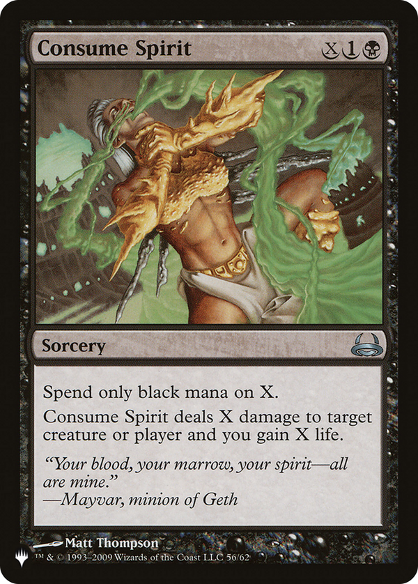 Consume Spirit (plst)