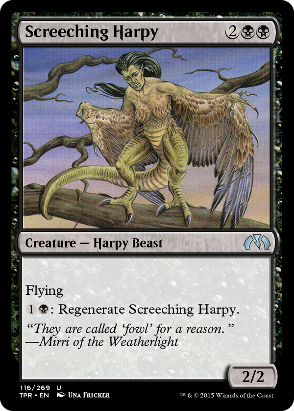 Screeching Harpy (tpr)
