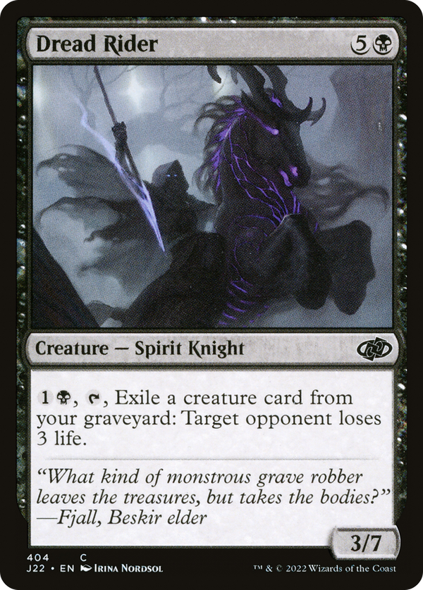 Dread Rider (j22)