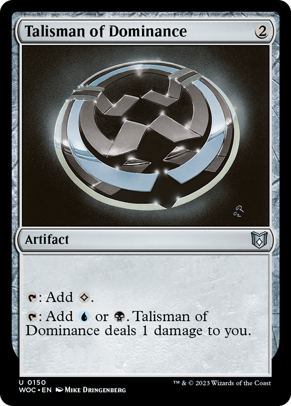Talisman of Dominance (woc)