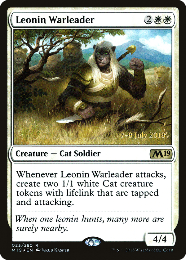 Leonin Warleader (pm19)