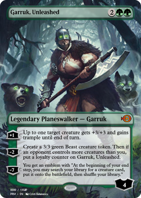 Garruk, Unleashed (prm)
