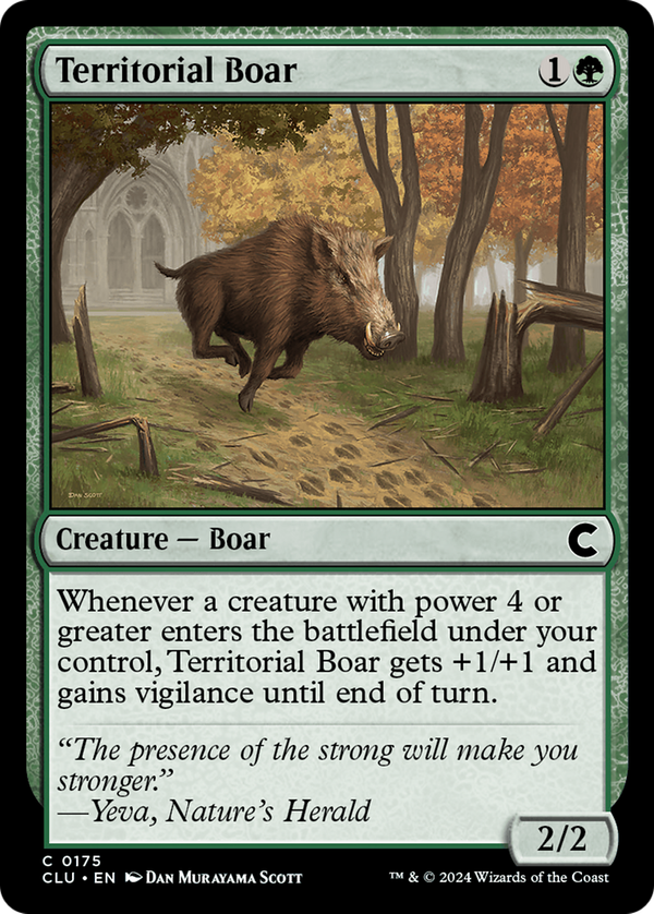Territorial Boar (clu)