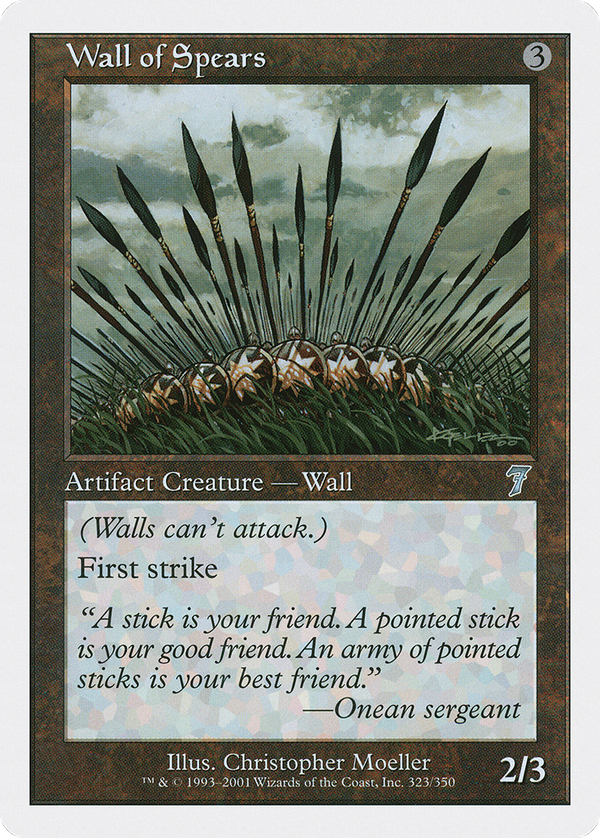 Wall of Spears (7ed)