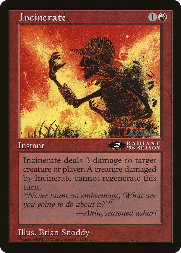 Incinerate (olep)