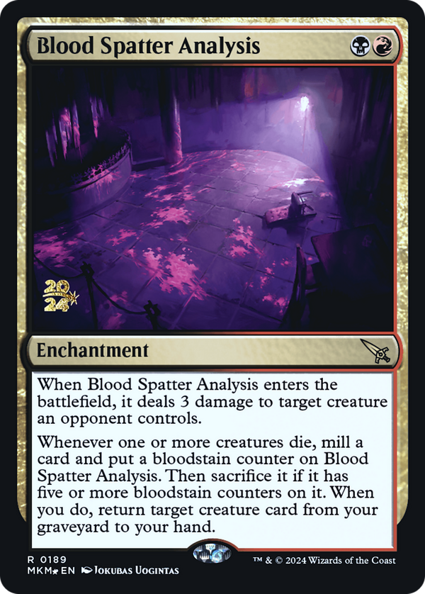 Blood Spatter Analysis (pmkm)