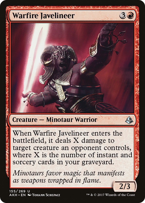 Warfire Javelineer (akh)