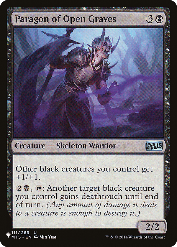 Paragon of Open Graves (plst)