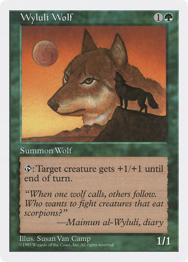 Wyluli Wolf (5ed)