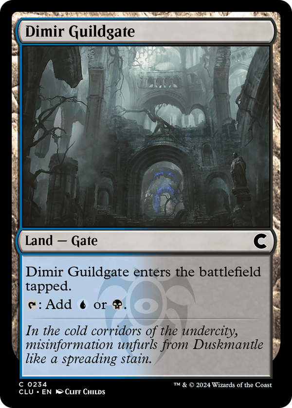 Dimir Guildgate (clu)