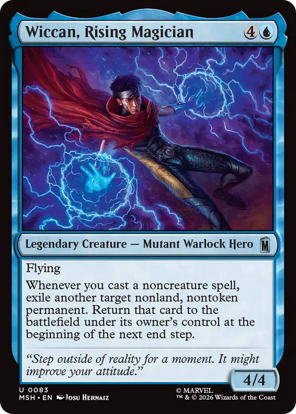Wiccan, Rising Magician (msh)