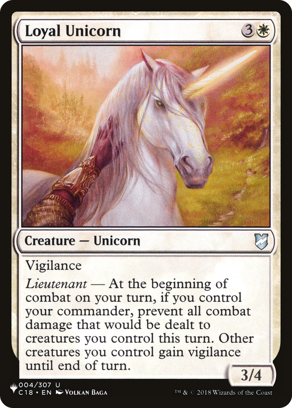 Loyal Unicorn (plst)