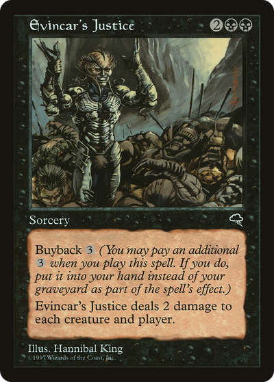 Evincar's Justice
