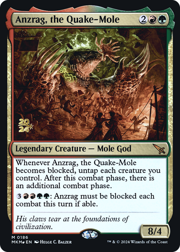Anzrag, the Quake-Mole (pmkm)
