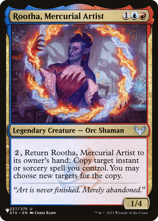 Rootha, Mercurial Artist (plst)