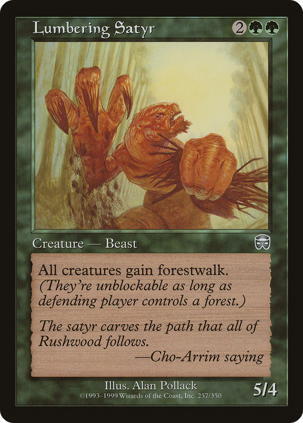 Lumbering Satyr (mmq)