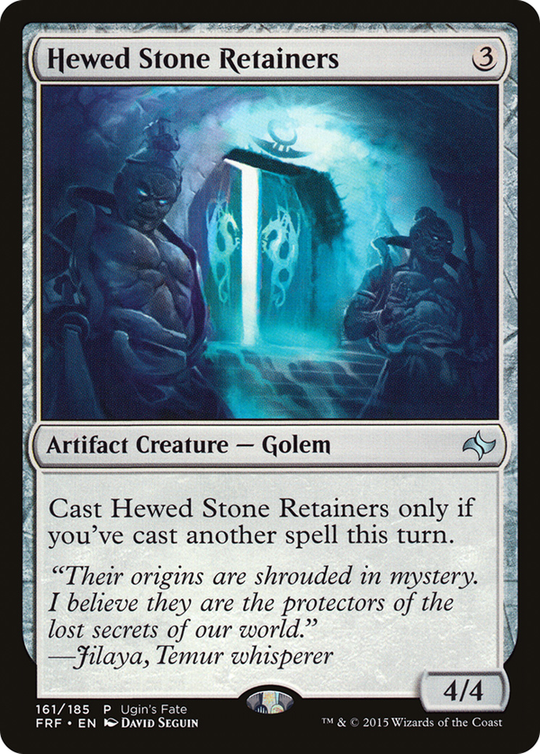 Hewed Stone Retainers (ugin)