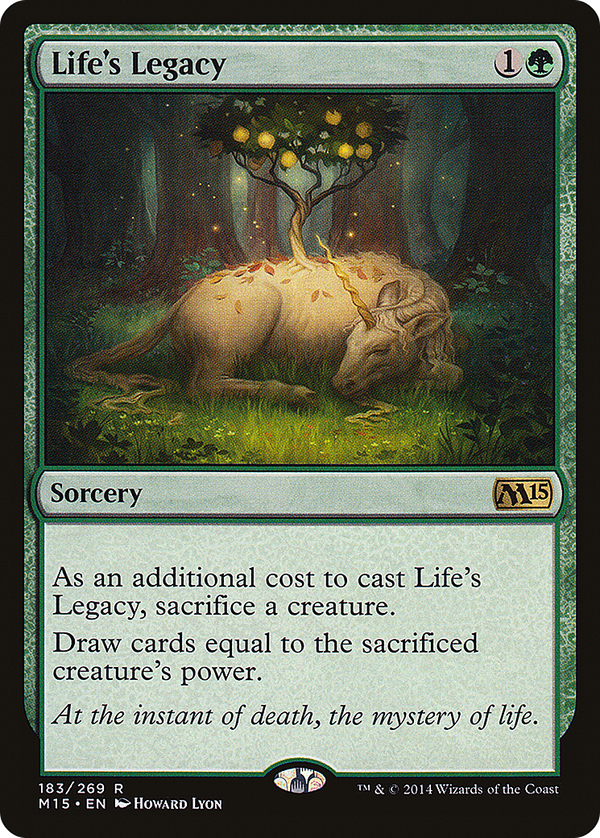 Life's Legacy (m15)