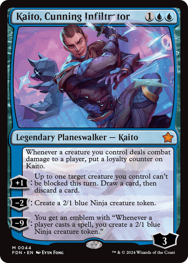 Kaito, Cunning Infiltrator (fdn)