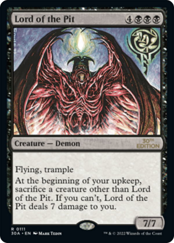 Lord of the Pit (30a)